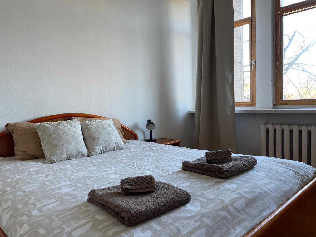 A Cozy Apartment With A Wonderful View Of The River In The Old Town Of Vilna Exterior foto